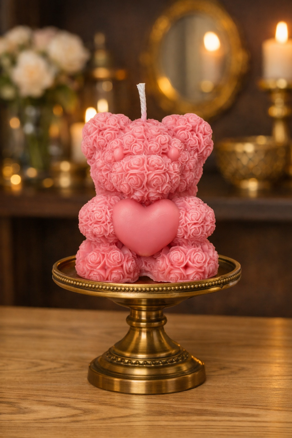 Teddy Bear Candle