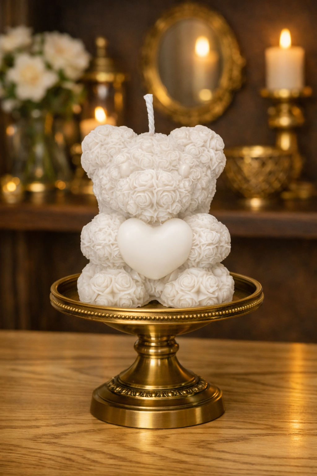 Teddy Bear Candle