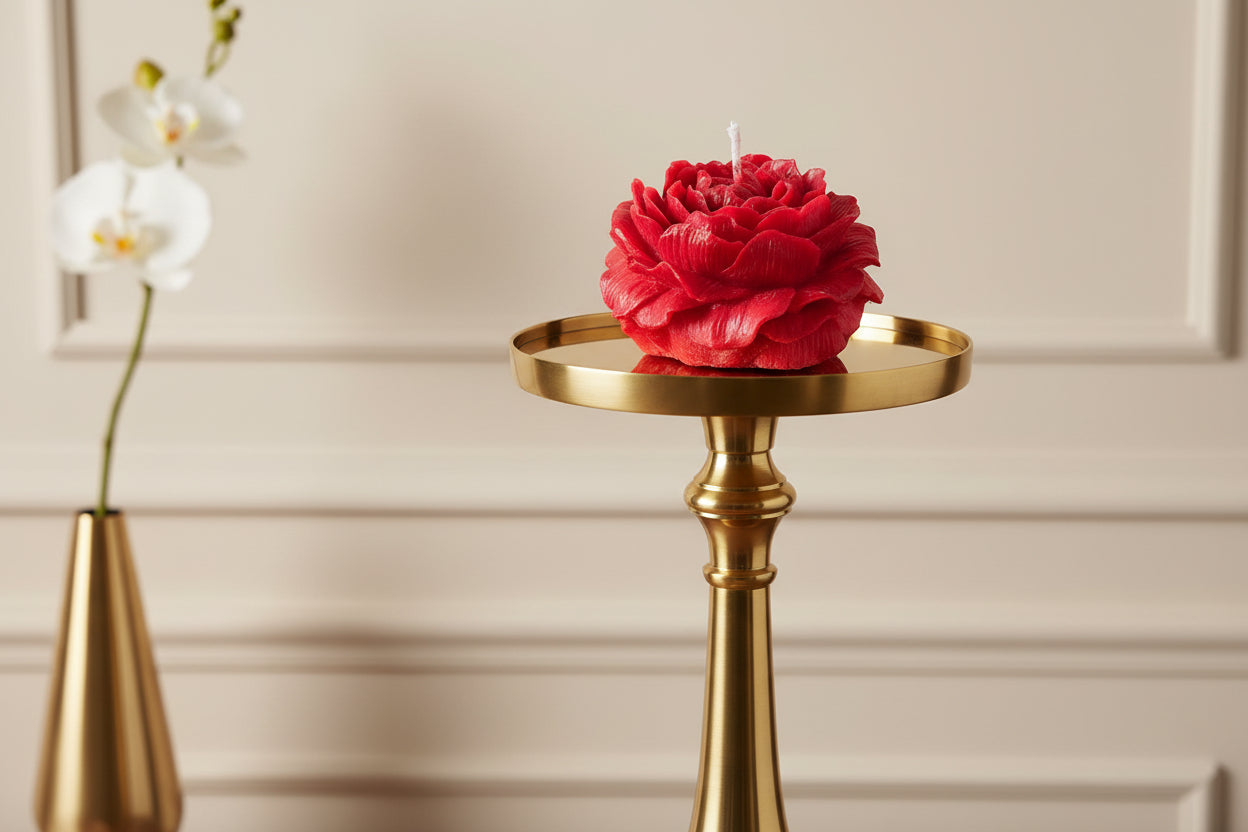 Peony Bloom Flame